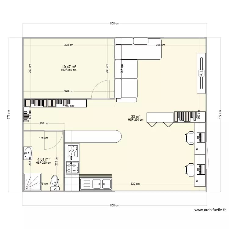 bureau ifbc1.1. Plan de 