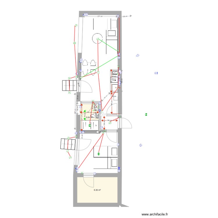 Qta Pequena Studios électricité. Plan de 0 pièce et 0 m2 Qta Pequena Studios électricité. Plan de 0 pièce et 0 m2