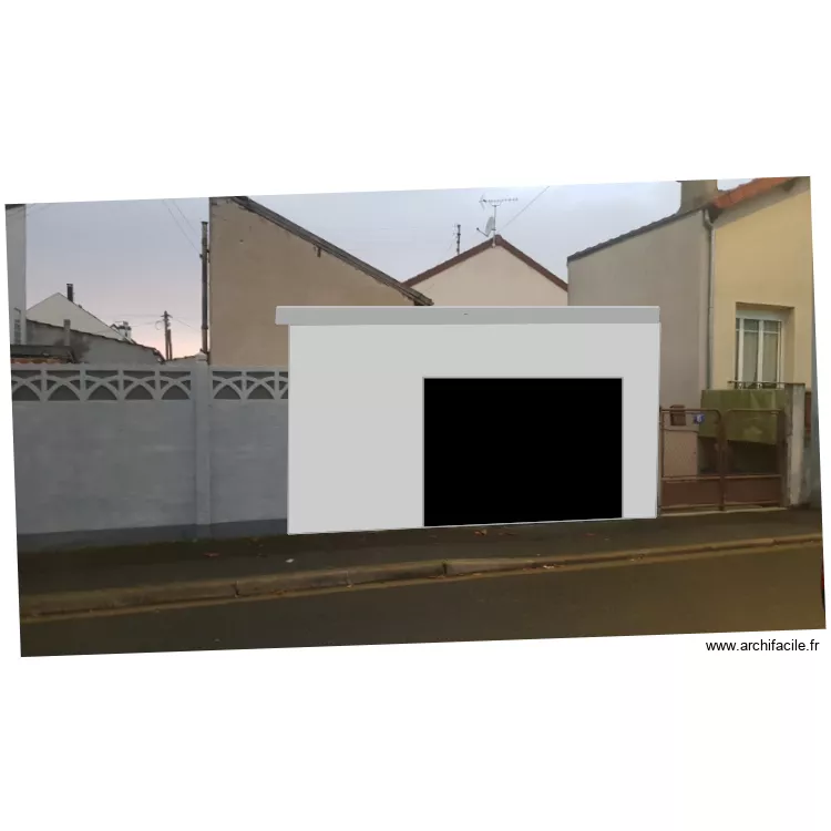 autre vue garage exterieur 2. Plan de 