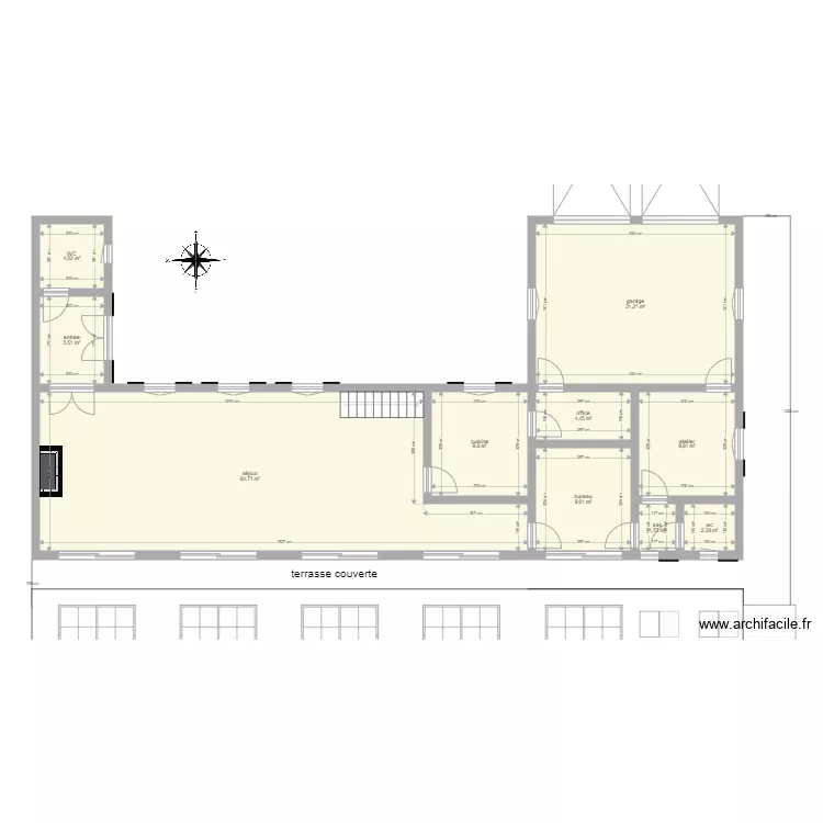 Ranch rdc. Plan de Ranch rdc. Plan de