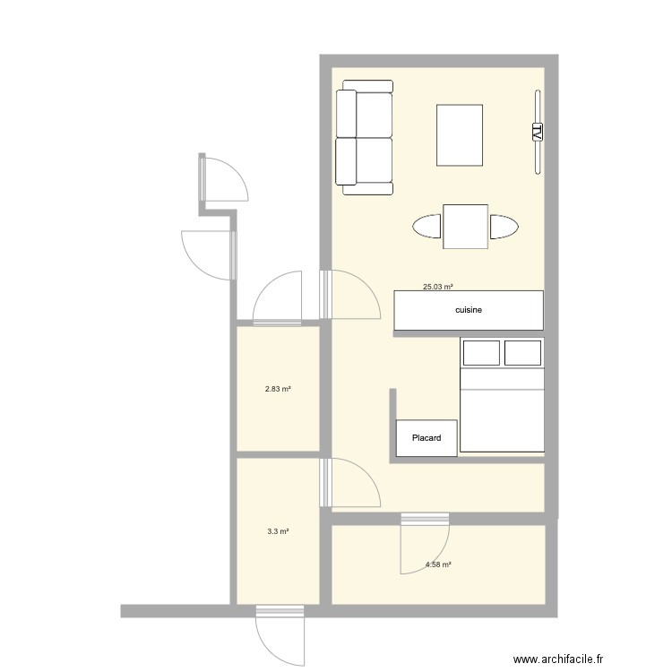 mamert lot 1H. Plan de 0 pièce et 0 m2