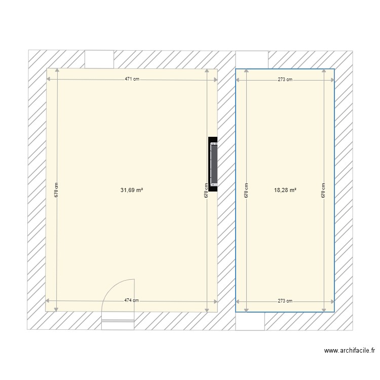 plan origine. Plan de 0 pièce et 0 m2