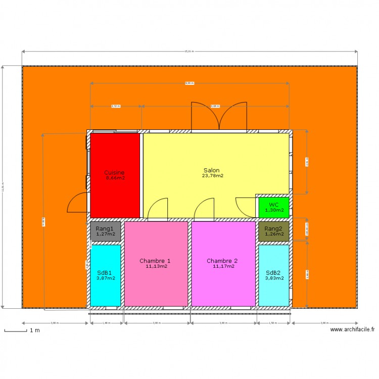 GUYOMARD 72 left cook. Plan de 0 pièce et 0 m2