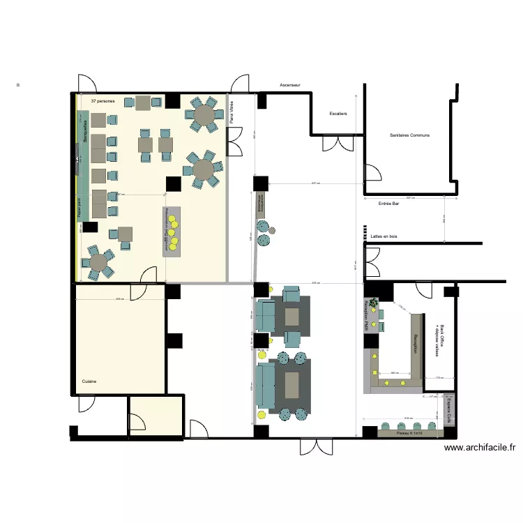 Hotel AZ - Lobby C. Plan de 