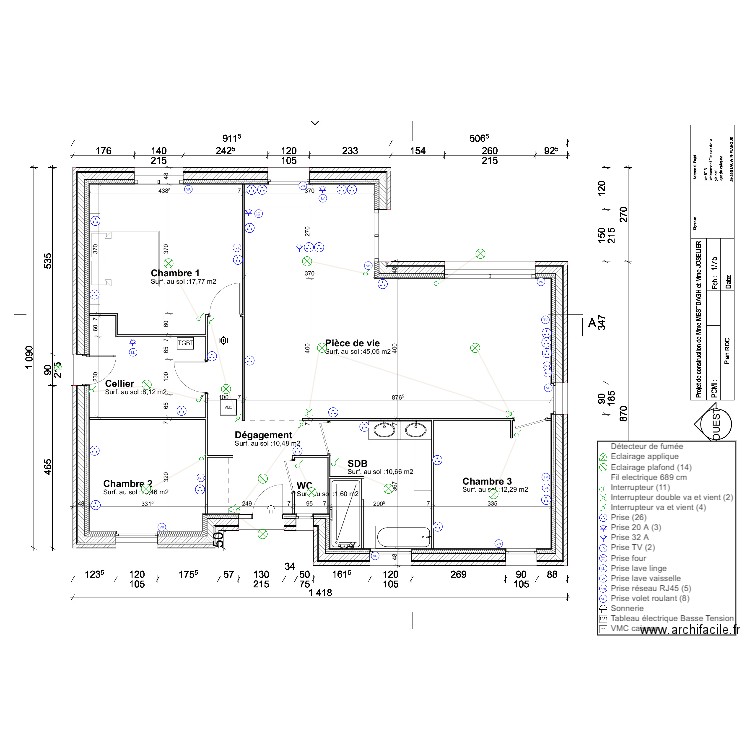 mestdagh. Plan de 0 pièce et 0 m2