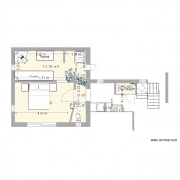 Garage Suite Parentale  WC Dans chalmbre Neau 5