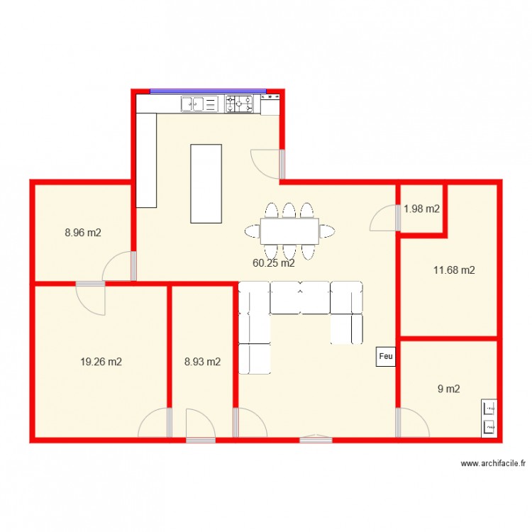 bas 5. Plan de 0 pièce et 0 m2