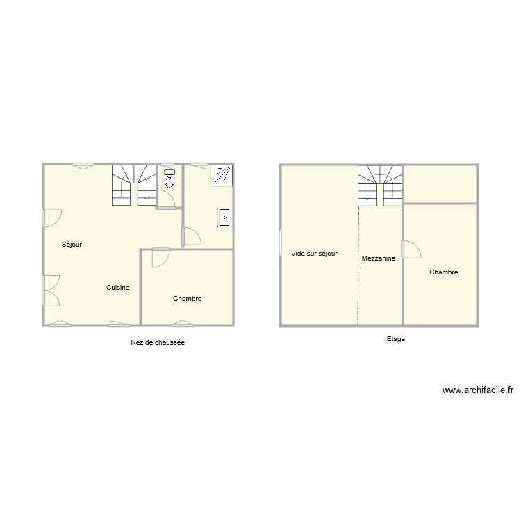 1177 Chazal. Plan de 