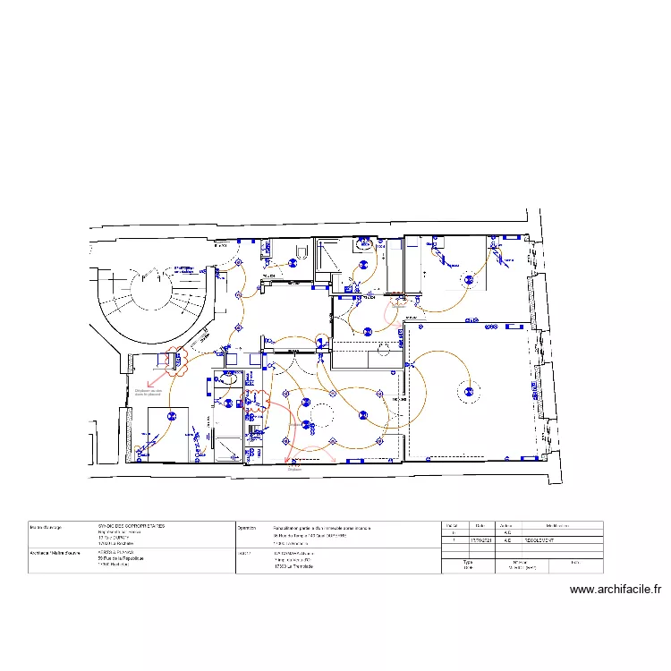 DOE Temple R+2. Plan de DOE Temple R+2. Plan de