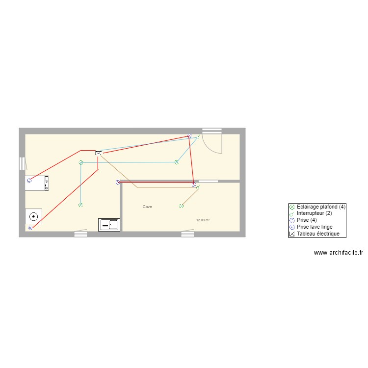 Poullaouen Cave legende. Plan de 0 pièce et 0 m2