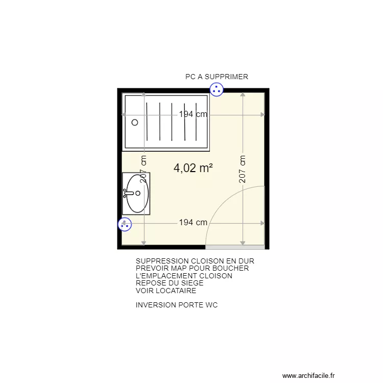 DEBUYS ROSETTE . Plan de 