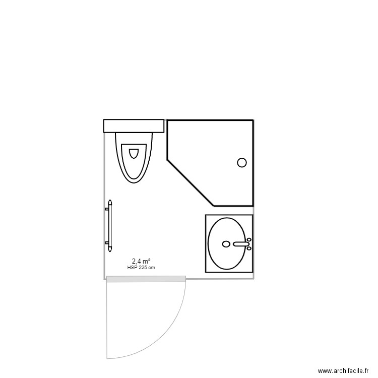 SDB 10. Plan de 0 pièce et 0 m2
