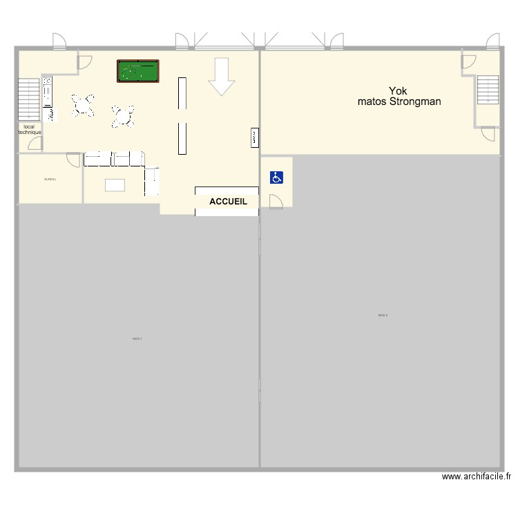 paradise RDC version 3. Plan de 0 pièce et 0 m2