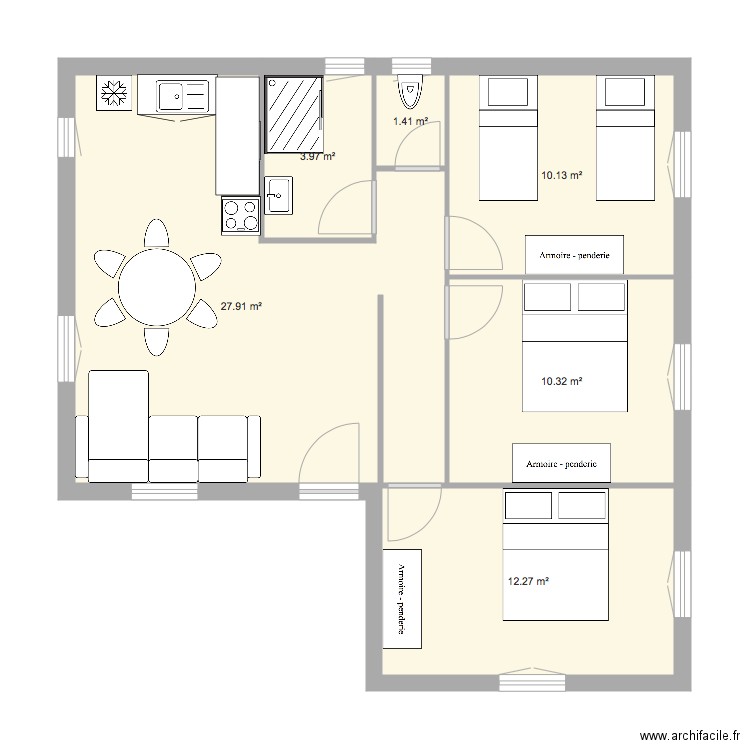 Gite numero un. Plan de 0 pièce et 0 m2