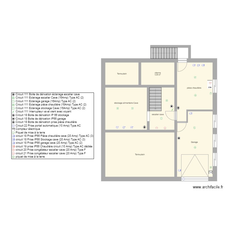 maison Corentin. Plan de 0 pièce et 0 m2