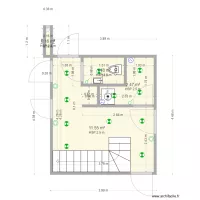 Plan Buanderie Toilettes RDC 2