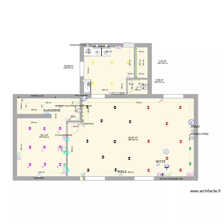 PLAN RDC ELEC. Plan de PLAN RDC ELEC. Plan de
