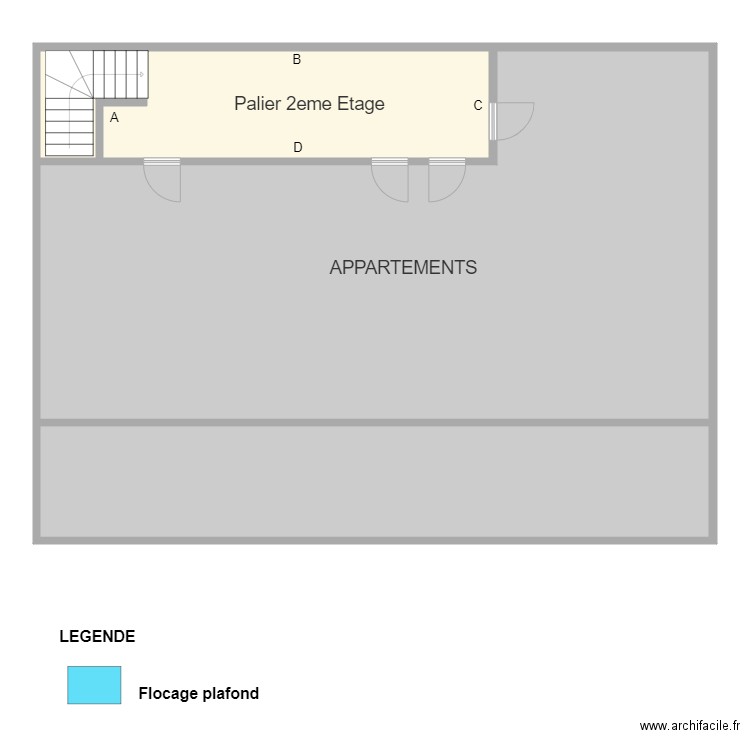 palier 2 mangeard. Plan de 0 pièce et 0 m2