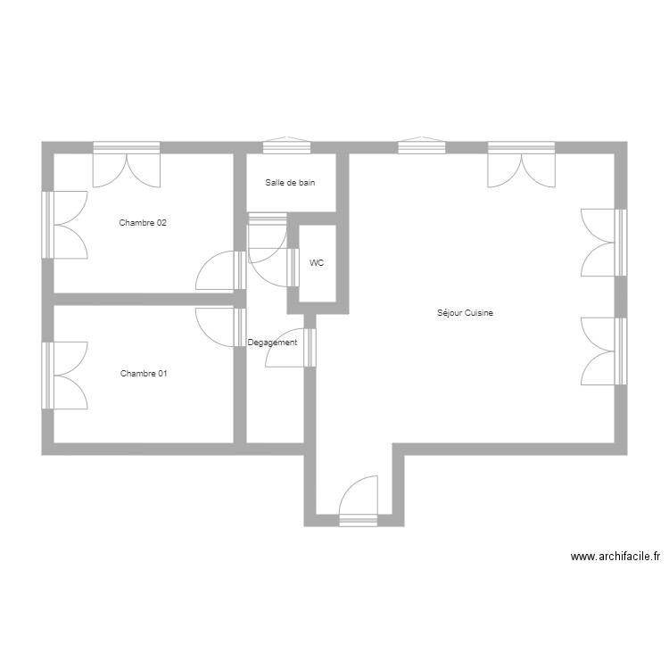 350600400. Plan de 0 pièce et 0 m2