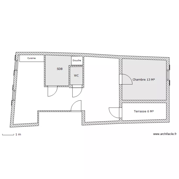 Appartement No 2 Niveau: 1 ER ETAGE. Plan de Appartement No 2 Niveau: 1 ER ETAGE. Plan de