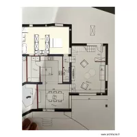 Plan Cabri&egrave;s RDC suite Coralie