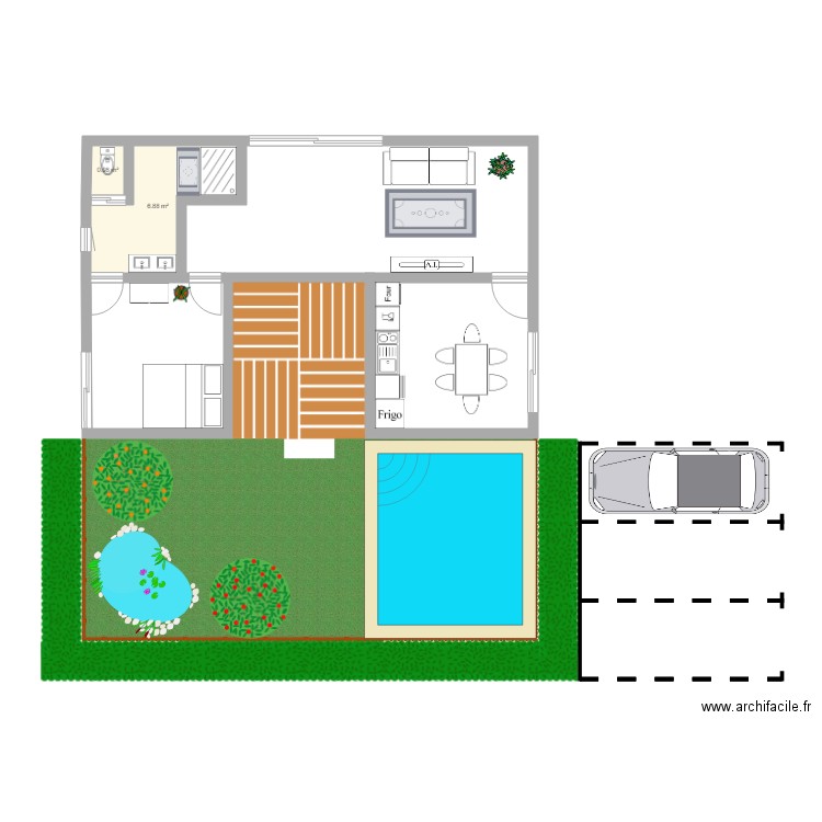 iol. Plan de 0 pièce et 0 m2