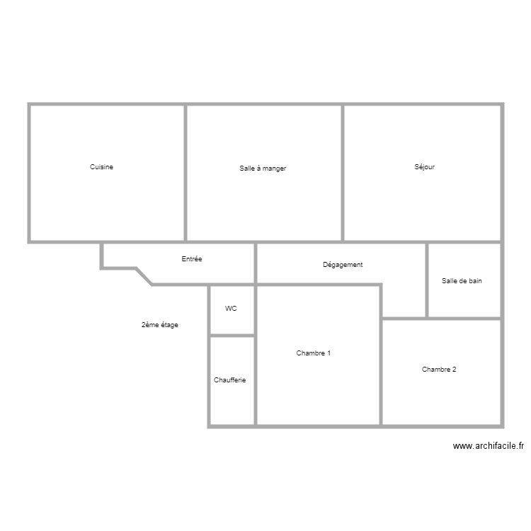 PHILIPPOTEAUX 2EME DUMAY. Plan de 0 pièce et 0 m2