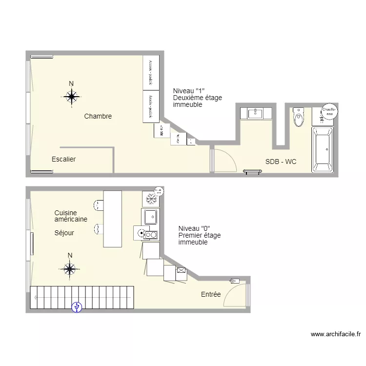 85 Bis Billancourt. Plan de 