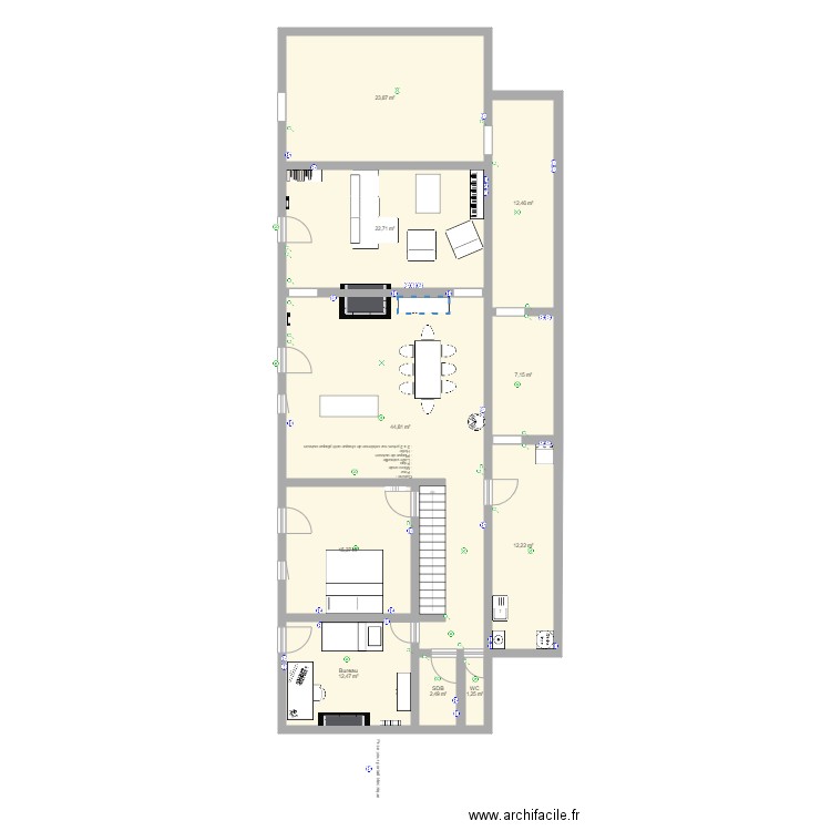 Berthelonnière RDC 11042021. Plan de 0 pièce et 0 m2