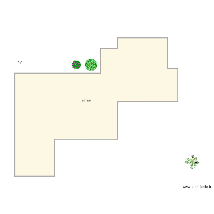 Jardin. Plan de 0 pièce et 0 m2