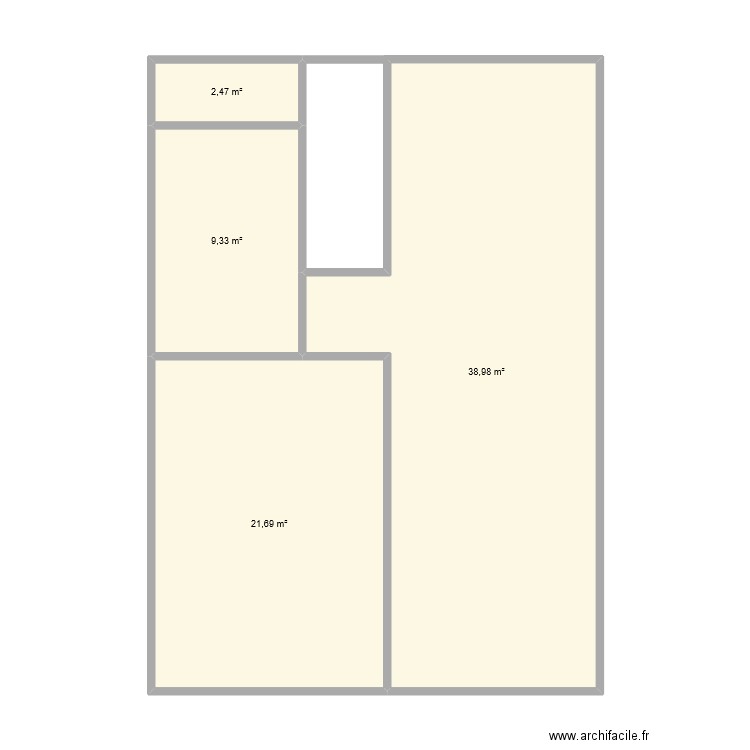 Etude 2. Plan de 0 pièce et 0 m2