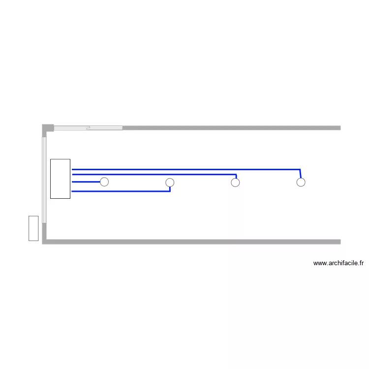 sandwicherie Pascal. Plan de 