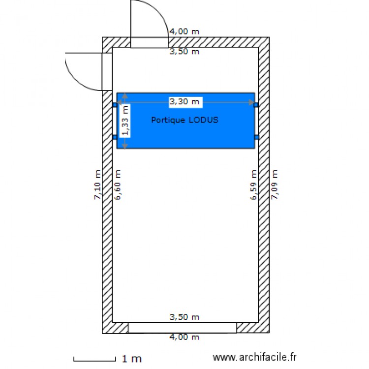 Plan Simple 2. Plan de 0 pièce et 0 m2