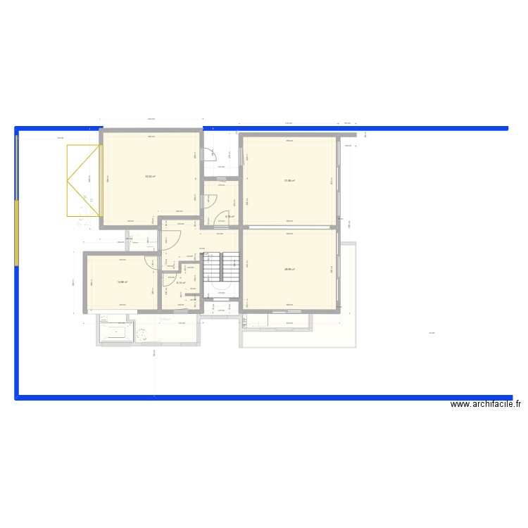 Furcy modif 12/03. Plan de 0 pièce et 0 m2