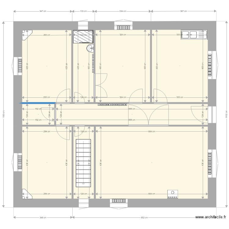 Maison Royale. Plan de 0 pièce et 0 m2