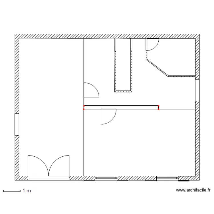 CHAMBRE BASE. Plan de 