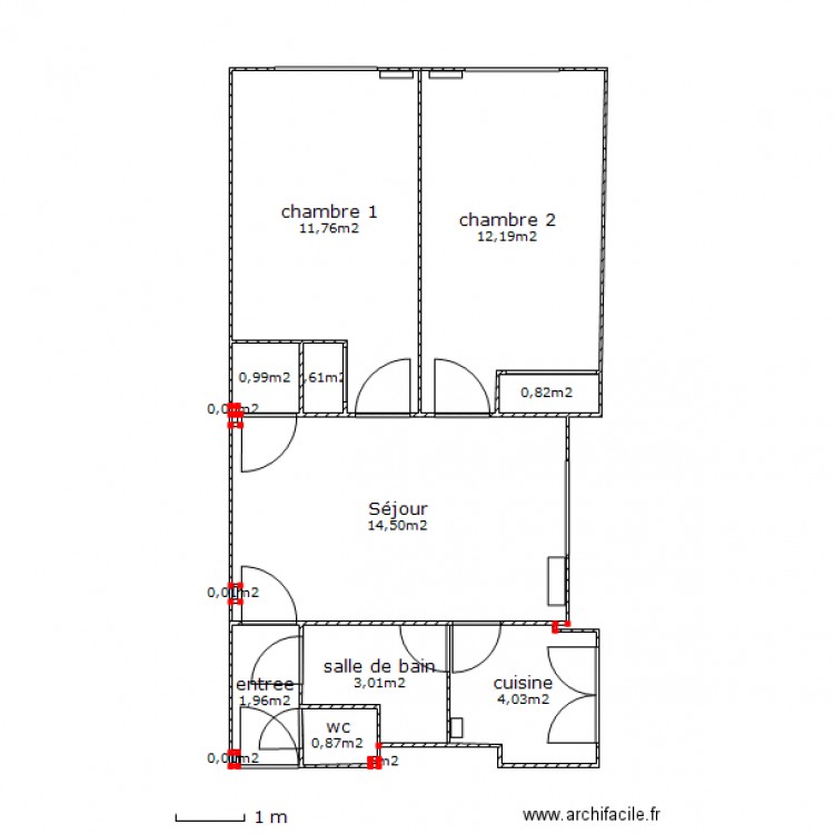 CACCIATORE. Plan de 0 pièce et 0 m2