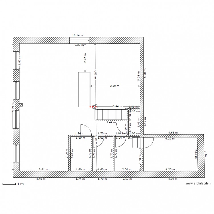 floret 10 loft 1er pour elec. Plan de 0 pièce et 0 m2