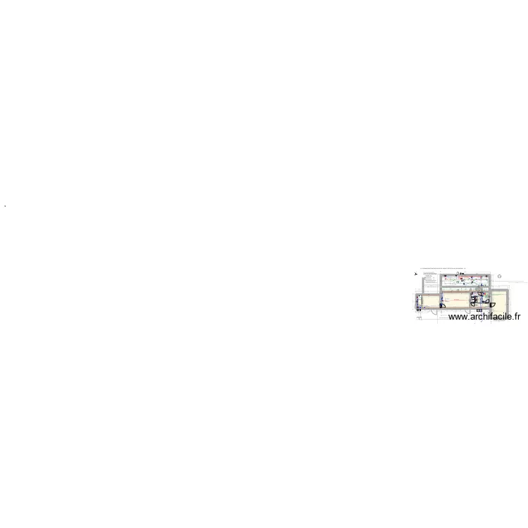 2.12 -SCHEMA REPARTITION POINTS D'EAU REZ DE JARDIN ET REZ DE COLLINE ( VIDE SANITAIRE). Plan de 