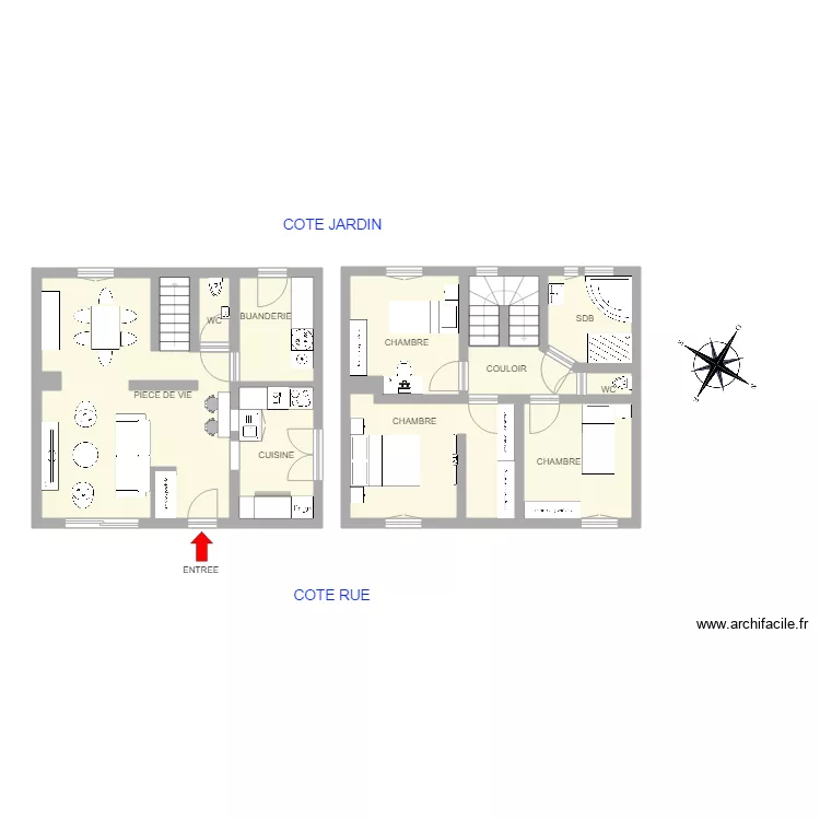 MAISON Beber 1. Plan de 
