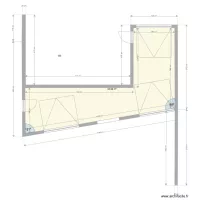 garage sur totalit&eacute; du pignon A2