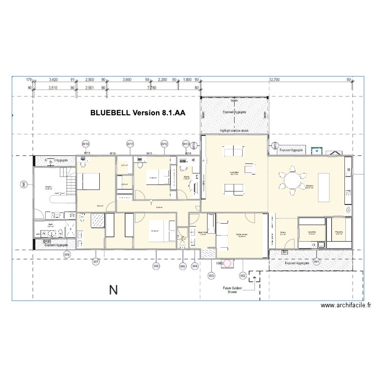 BlueBell V8 1AA. Plan de 0 pièce et 0 m2