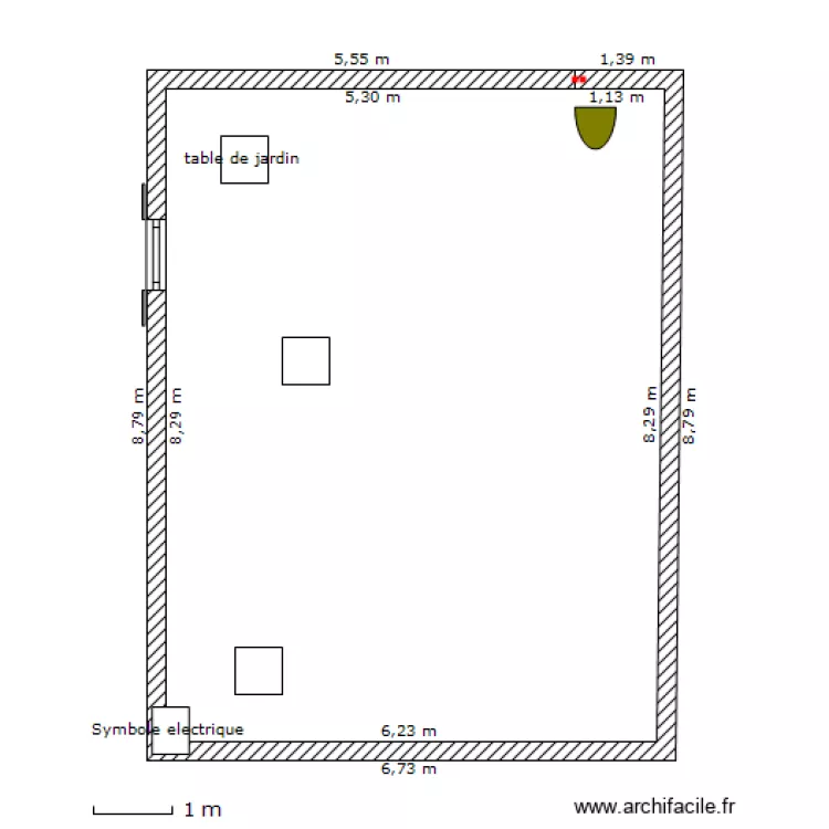 essai de plan. Plan de 