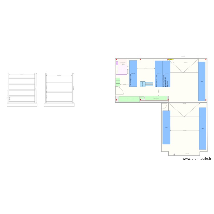 UAP 1 Réception 1 v2. Plan de 0 pièce et 0 m2