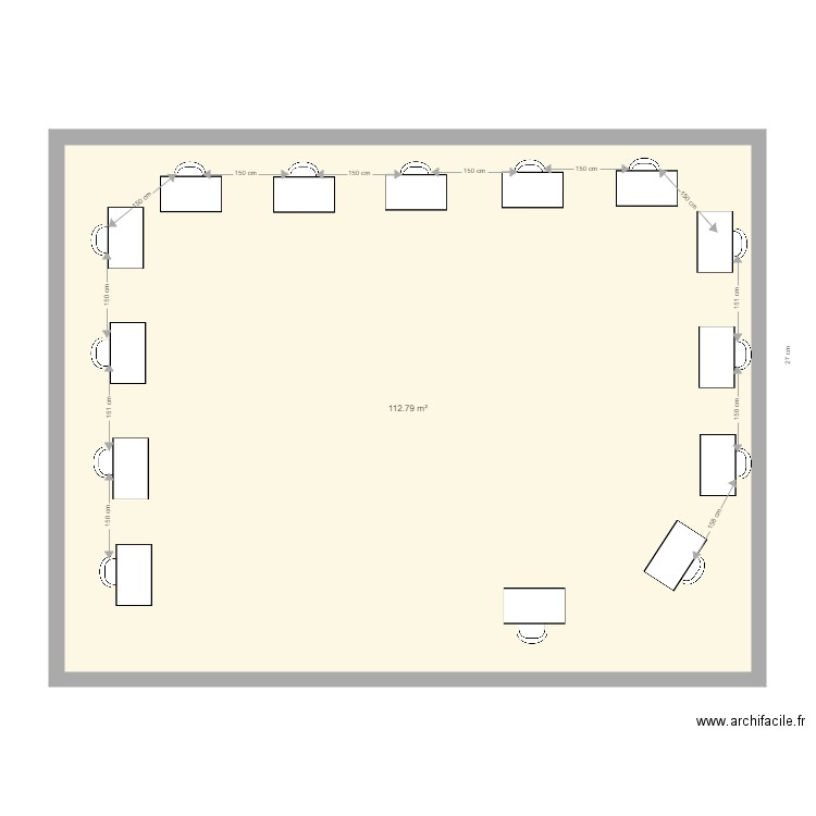 511 en u. Plan de 0 pièce et 0 m2