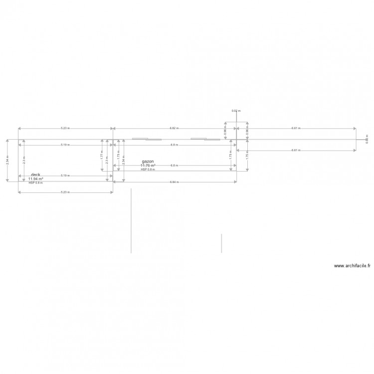 detail  perrine   sur mur enterre remonté capi. Plan de 0 pièce et 0 m2