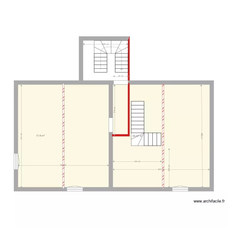 javoy ETAGE. Plan de 