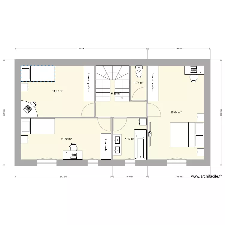 Djelidi étage nouvelle version. Plan de Djelidi étage nouvelle version. Plan de