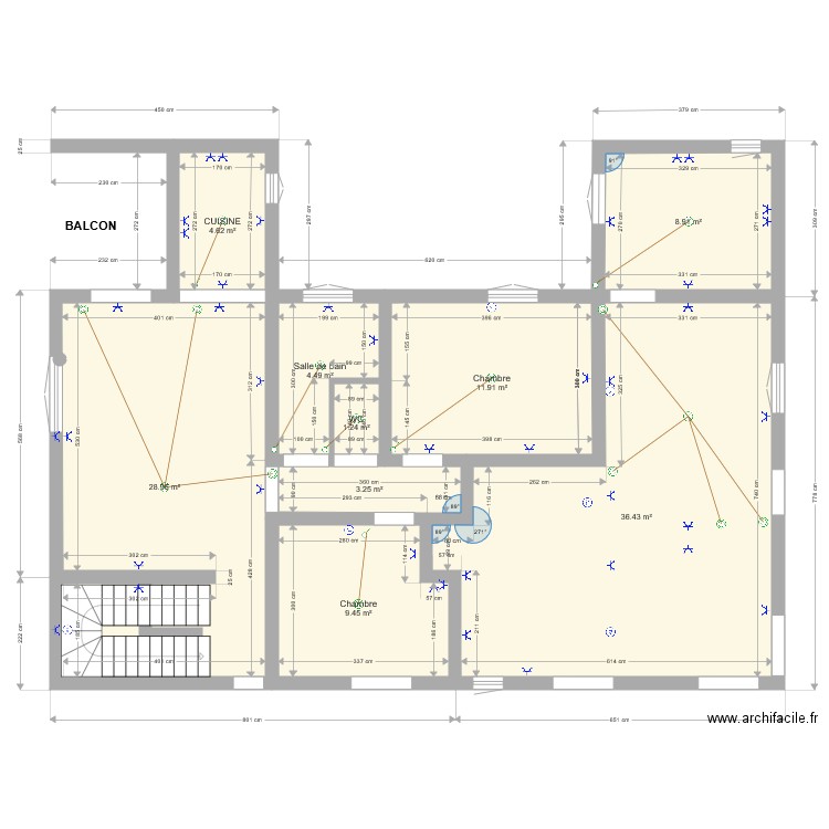 1er NIVEAU 2. Plan de 0 pièce et 0 m2