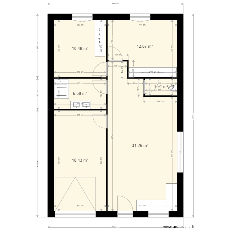 plan romain coub. Plan de 0 pièce et 0 m2
